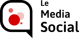 Logo Le Média Social - Passages médias - Cabinet Social, Stéphanie LADEL