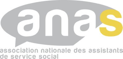 Logo ANAS - Association Nationale des Assistants Sociaux - Passages médias - Cabinet Social, Stéphanie LADEL