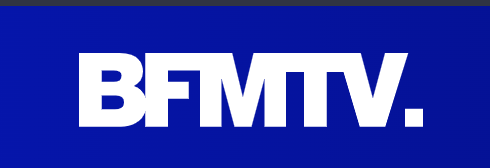 Logo BFMTV - Passages médias - Cabinet Social, Stéphanie LADEL