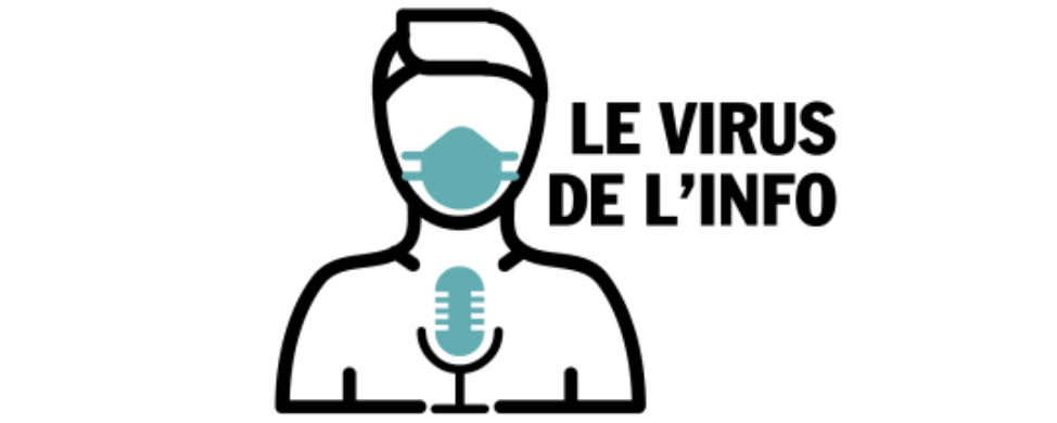 Logo Le Virus de l'Info - Passages médias - Cabinet Social, Stéphanie LADEL