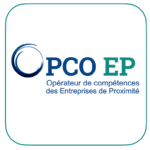 Logo Références Clients - OPCO EP - OPCO des Entreprises de Proximité - Cabinet Social, Stéphanie LADEL
