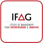 Logo Références Clients - IFAG - Institut de Formation aux Affaires et à la Gestion - Ecole de Management - Cabinet Social, Stéphanie LADEL